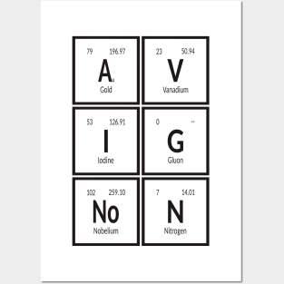 Avignon City | Periodic Table Posters and Art